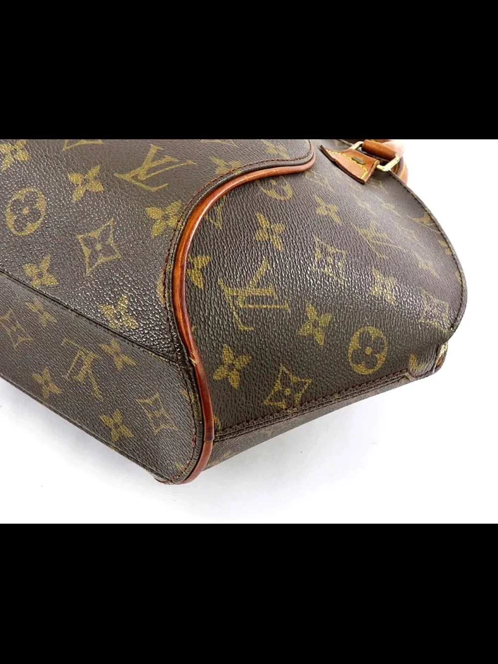 Louis Vuitton Monogram Ellipse Satchel in Brown and Tan